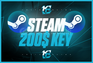 ⭐STEAM 200$ RANDOM KEY [OTO TESLİM]⭐