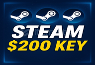 ⚡ STEAM 200$ RANDOM KEY ⚡ OTO TESLİMAT