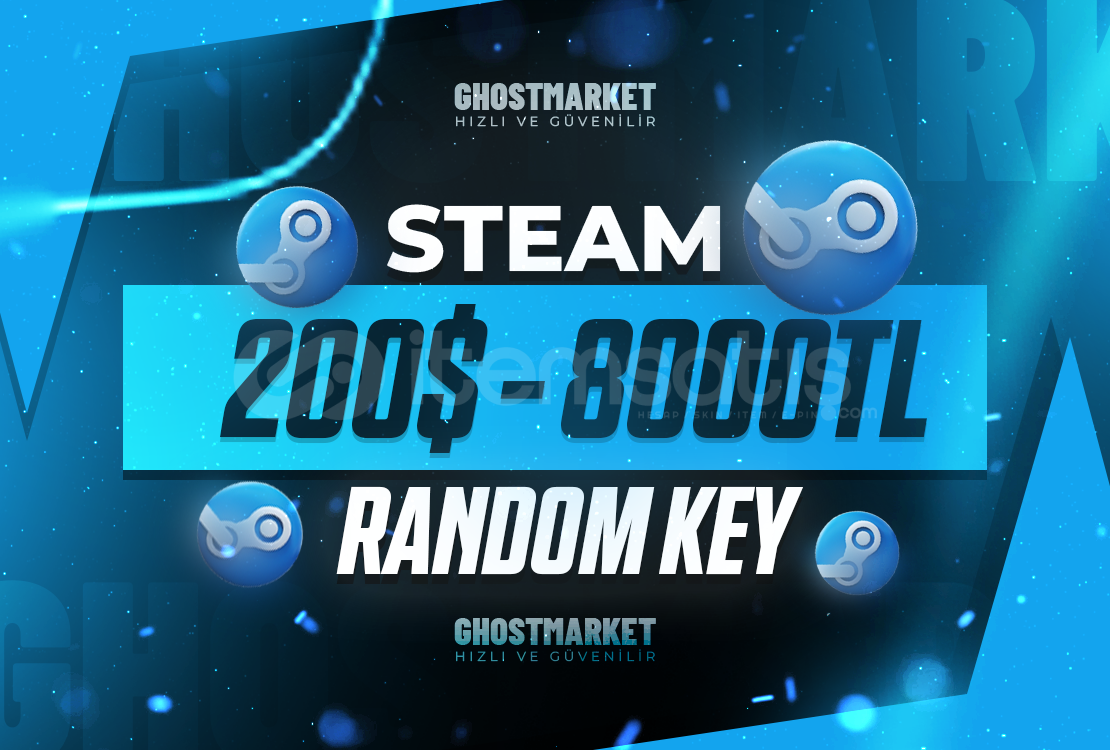 ✨STEAM 200$+ RANDOM KEY | OTO TESLİMAT⭐ ✨STEAM 200$+ RANDOM KEY | OTO TESLİMAT⭐