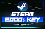 ⭐STEAM 2000₺ RANDOM KEY [OTO TESLİM]⭐
