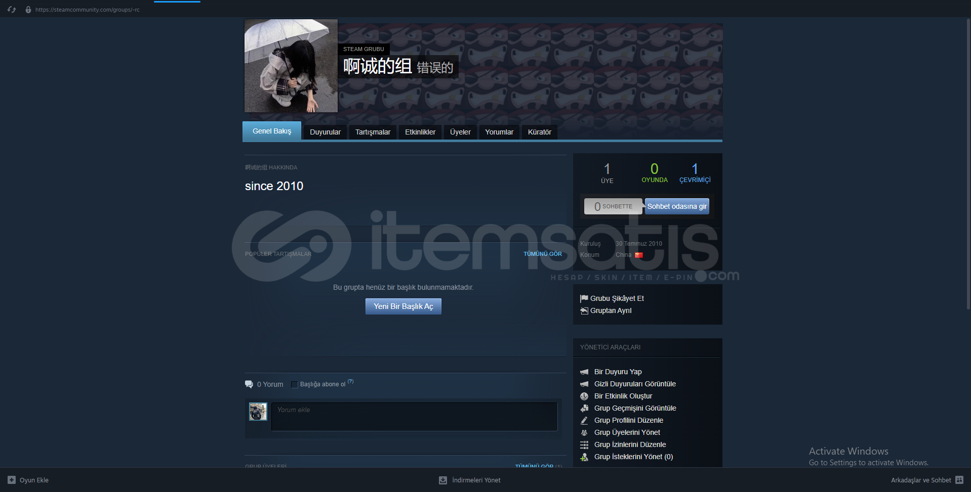 STEAM 2010 TARİHLİ 3 HANELİ IDSİ OLAN GRUP STEAM 2010 TARİHLİ 3 HANELİ IDSİ OLAN GRUP