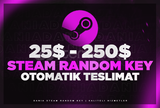 Steam 25$ - 250$ Random Key