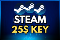 ⚡Steam 25$ [900₺] Steam Key | ⚡OTO TESLIM