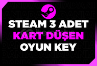 ☢️Steam 3 Adet Kart Düşen Oyun Key ☢️Steam 3 Adet Kart Düşen Oyun Key
