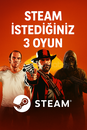 Steam 3 Oyun Hizmeti | Orijinal & Uygun Fiyatlı