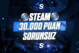 ⭐[STEAM] 30.000 PUAN+GARANTİ⭐