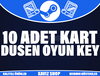 Steam 10 Adet Kart Düşüren Oyun Key [Garanti]