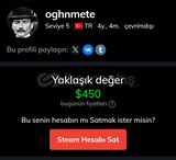 Steam 4 yıllık değerli hesap