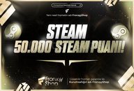 ⚡STEAM 50.000⭐PUAN⚡