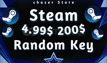 Steam 4.99$-200$ Arası Random Key | Hızlı Teslim