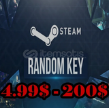 Steam 4.99 $ - 200 $ Random Key