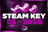 ⭐STEAM 5$ - 199$ RANDOM KEY [OTO TESLİM]⭐