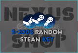 Steam 5-200 Dolar Random Key