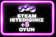 STEAM +5 OYUN HIZLI EN UCUZ