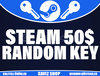 Steam 50$ / 1800₺ Random Key [Garanti]