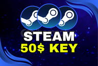 ⚡Steam 50$ [1800₺] Steam Key | ⚡OTO TESLIM
