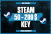 ⭐ Steam 50$ - 200$ Random Key ⭐