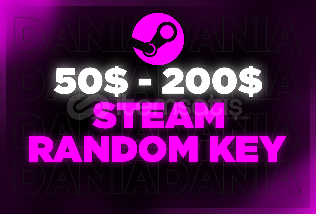 Steam 50$ - 200$ Random Key Steam 50$ - 200$ Random Key