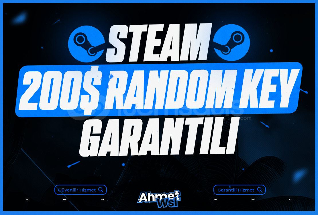 Steam 200$ Random Key - Oto Teslimat Steam 200$ Random Key - Oto Teslimat