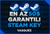 ⭐ Steam 50$ Garantili Random Key ⭐