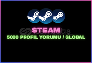 STEAM 5000 RANDOM PROFIL YORUM (GLOBAL)
