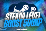 Steam 500XP Level boost