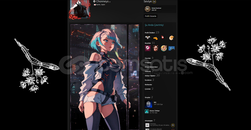 ⋆ STEAM ''Lucy Night City'' ARTWORK