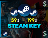Steam 59$ - 199$ Random Key