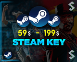 Steam 59$ - 199$ Random Key