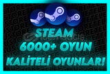 ⭐STEAM⭐6000+ OYUN⭐HESAP!⭐