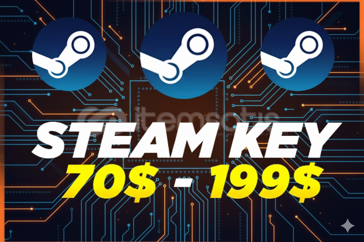 ⭐Steam 70$-199$ Random Key⭐ ⭐Steam 70$-199$ Random Key⭐