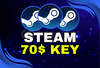 ⚡Steam 70$ [2500₺] Steam Key | ⚡OTO TESLIM