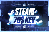 Steam 70$ Random Key