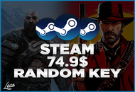 Steam 74.9$ Random Key | OTO TESLİMAT