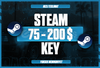 ⭐ Steam 75$ - 200$ Random Key ⭐