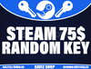 Steam 75$ / 2700₺ Random Key [Garanti]