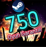 Steam 750+ oyun garantili Steam hesabı