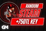 ⭐Steam 750TL+ Random Key | OTOMATİK TESLİM
