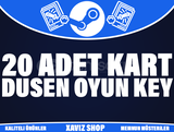 Steam 20 Adet Kart Düşüren Oyun Key [Garanti]