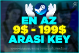 ⭐STEAM 9$ - 199$ RANDOM KEY [OTO TESLİM]⭐