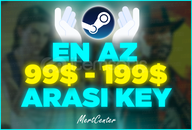 ⭐Steam 99$-199$ Arası Random Key⭐
