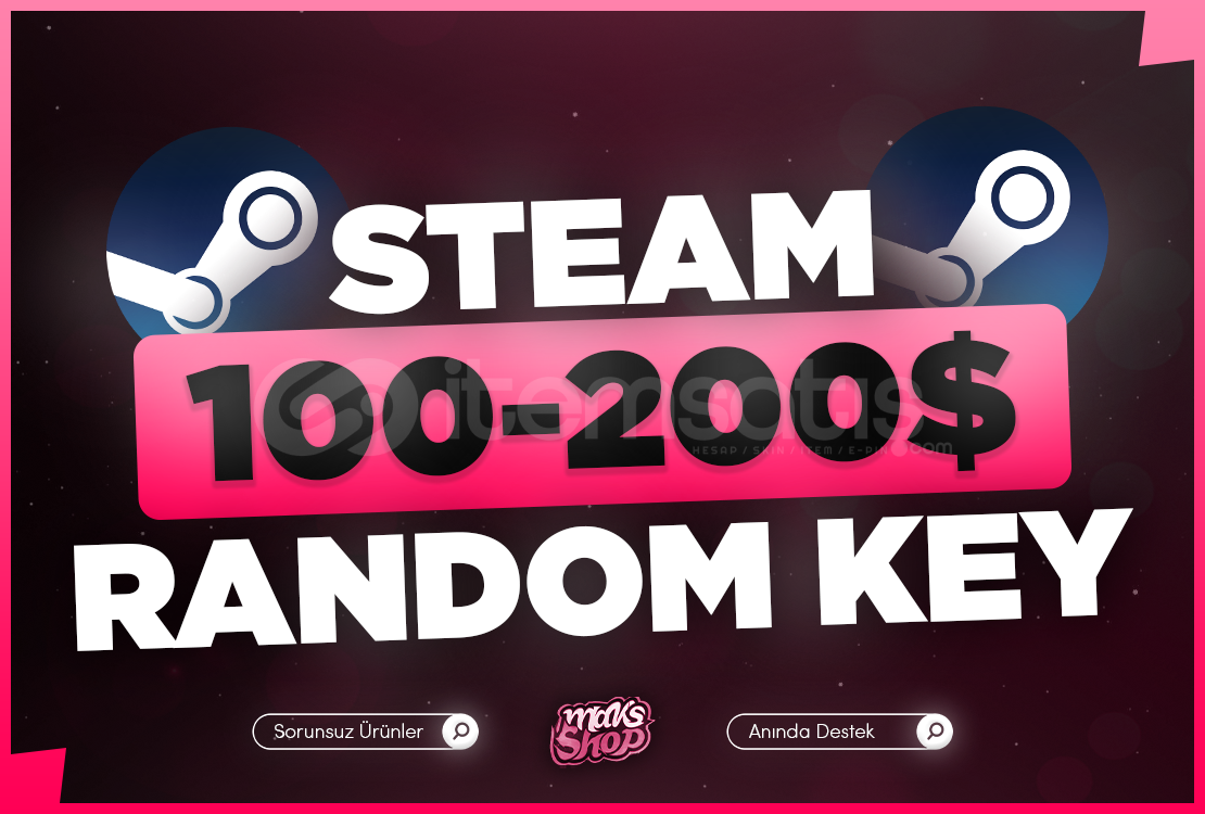 Steam 99-200$ Random Key Steam 99-200$ Random Key