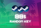 Steam 99 $ Random Key - Anında