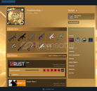 steam acill!! Rust +2000 saat + 70 skin 5 lvl 