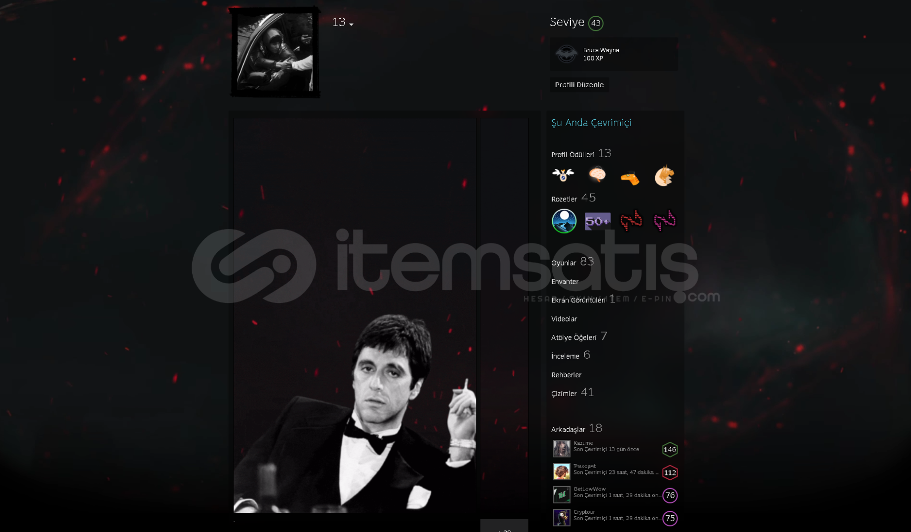 Steam Artwork Tony Montana Steam Artwork Tony Montana