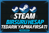 STEAM BİRSÜRÜ HESAP ALABİLECEĞİNİZ TEDARİK YERİ