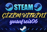 Steam Çizim Vitrini