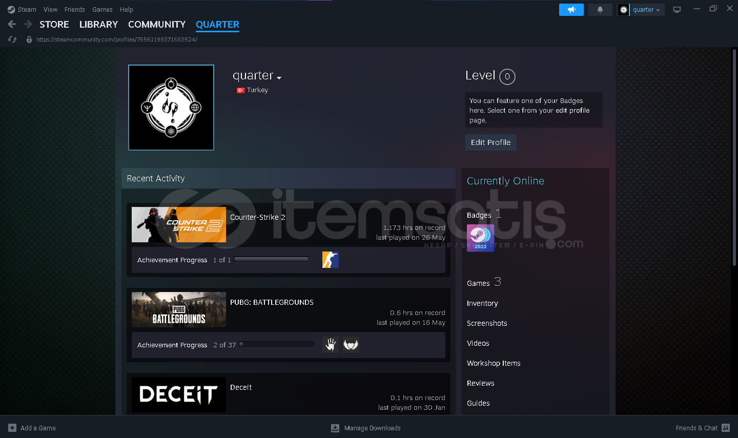 STEAM CS2 | 1000+ SAAT - Half life 2 STEAM CS2 | 1000+ SAAT - Half life 2