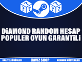 Steam Diamond Popüler Oyunlu Random Hesap