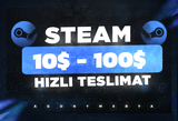 ⭐️Steam En Az 10$-100$ Random Key | 7/24 Oto⭐️